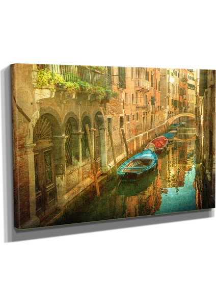 Dekoratif9 Şehir Manzarası2 Canvas Tablo