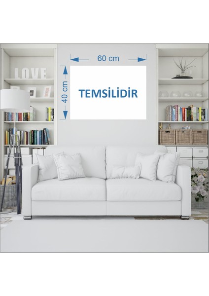 Dekoratif TASARIM37 Kahve Mutfak Kahverengi Canvas Tablo