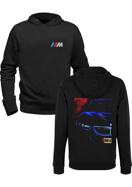 Bmw Siyah Ön Arka Çocuk Baskılı Sweatshirt