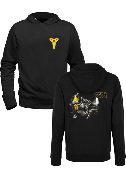 Legendary Mamba Siyah Ön Arka Çocuk Baskılı Sweatshirt