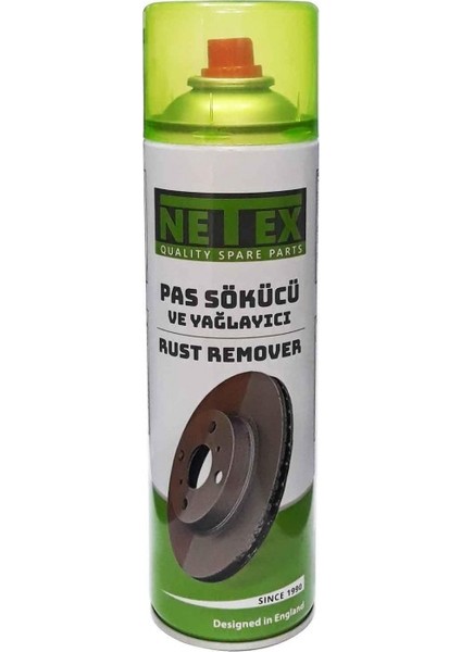 Pas Sökücü & Yağlayıcı Sprey Netex 500 ml