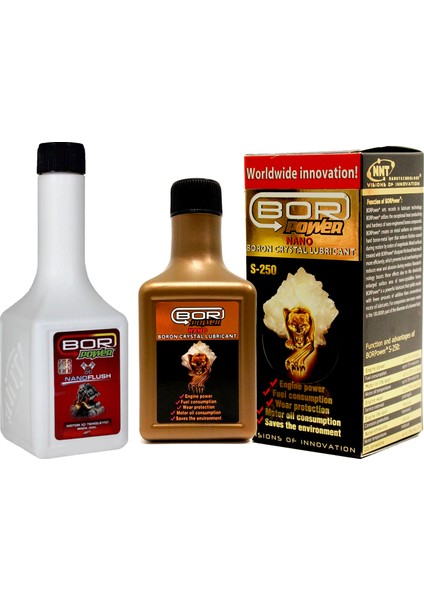 Bor Power S-250 Gold (250ML) + Motor Içi TEMIZLEYICI(200ML)