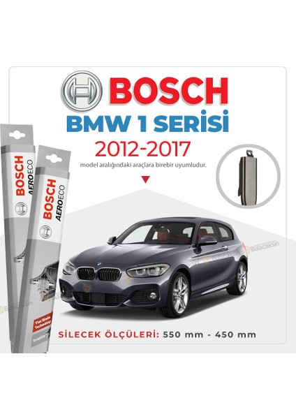 Bmw 1 Serisi Muz Silecek Takımı (2012-2017) Bosch Aeroeco