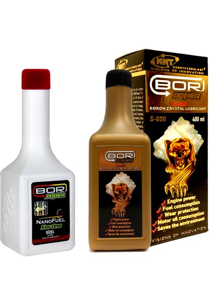 Bor Power S-600 Gold (400ML) + Dizel Katkısı (200ML)