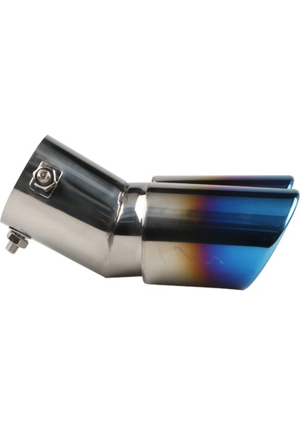 Oto Araba Egzoz Kuyruk Boru Sonu 63MM Dayanıklı Profesyonel Bend Izgara Mavi (Yurt Dışından) modelleri