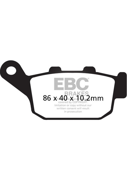Arka Fren Balatası Honda FES125150 ,CB250 96-01 SFA140