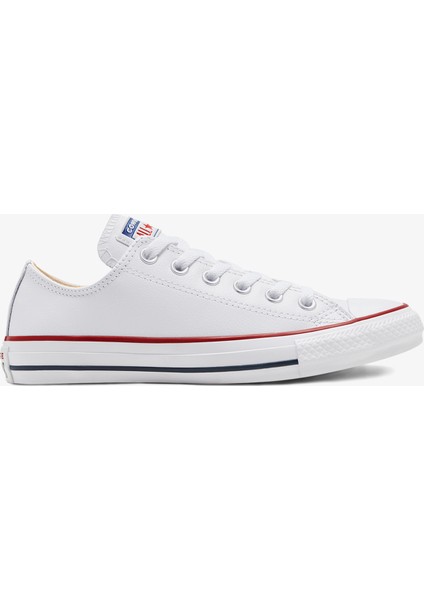 Chuck Taylor All Star Beyaz Deri Sneaker 132173C.100