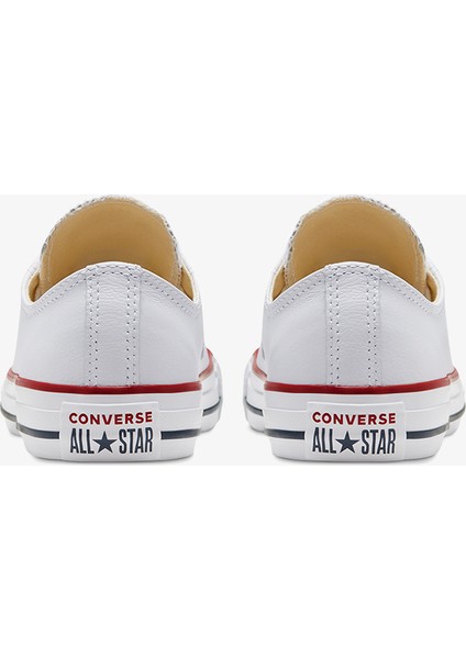 Chuck Taylor All Star Beyaz Deri Sneaker 132173C.100 fiyatları