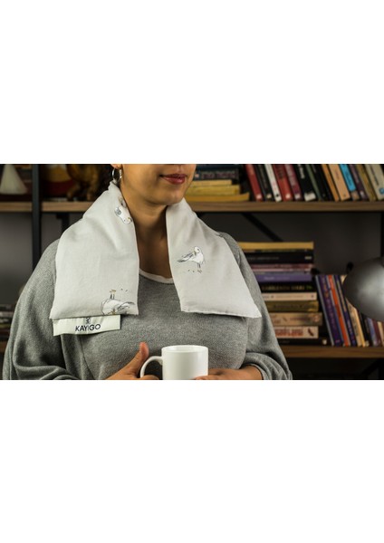 Kayigo Warmy Lavantalı Ilık Sarılma Yastığı- Martı modelleri