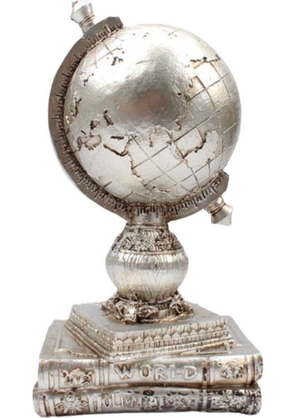 Casa Dora Dekoratif El Dünya Biblo Gümüş 2FND-3021