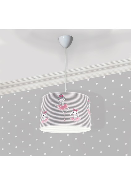 Sevimli Balerin Çocuk Odası Sarkıt Avize