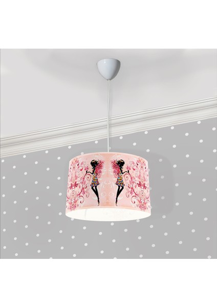 Peri Kız Çocuk Odası Sarkıt Avize