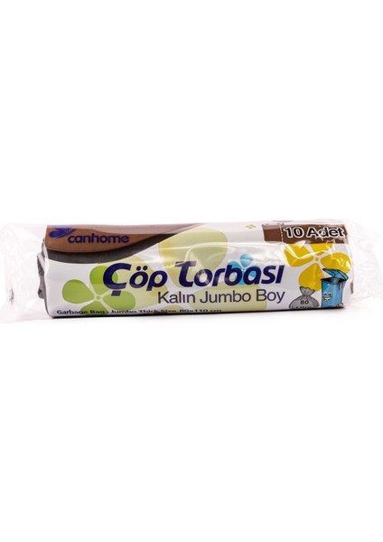 Çöp Torbası Jumbo Boy 10'lu 3'lü