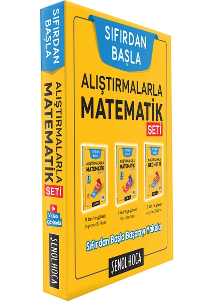 Şenol Hoca Yayınları Alıştırmalarla Matematik Seti