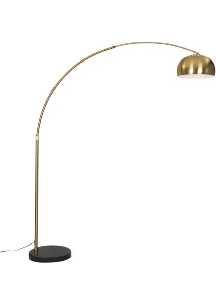 Altın Metal Lambader 183 cm