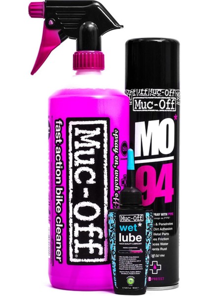 Wash Protect & Lube Kit Bisiklet Temizlik Kit