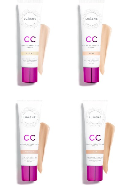 CC Cream Shade Tan-7 Etkili Renk Dengeleyici CC Krem SPF 20 Koyu