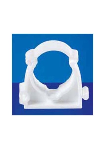 32214 Kapalı Boru Kelepçesi Çap 25 mm ( 5 Adet )