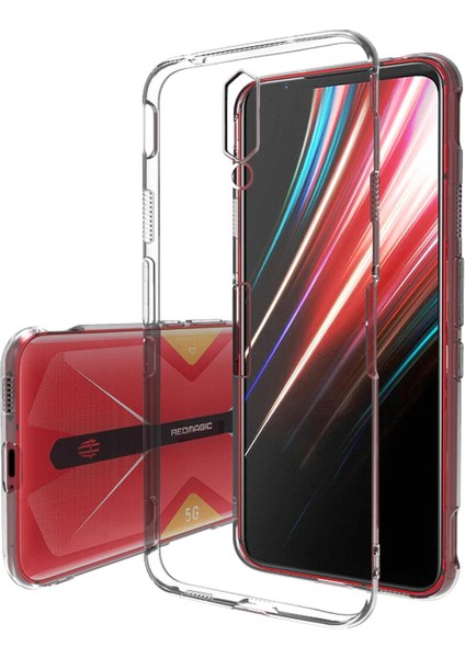Zte Nubia Red Magic 5g 0.2 mm Ince Soft Silikon Kılıf - Şeffaf