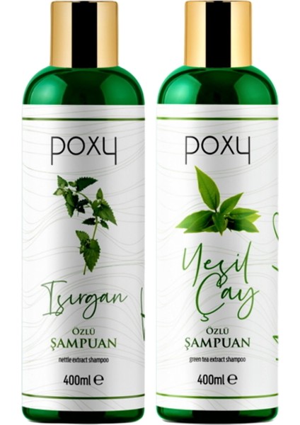 Isırgan Özlü Şampuan 400 ml Ince Telli Saçlara Özel Yeşil Çay Özlü Şampuan 400 ml