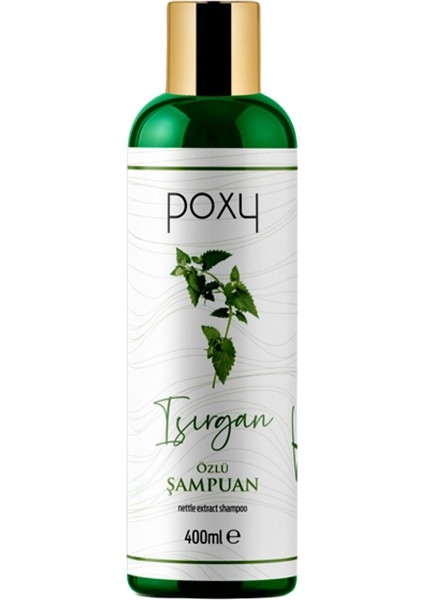 Yağlı Saçlara Özel Isırgan Özlü Şampuan 400 ml