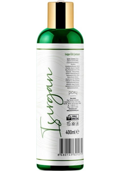 Yağlı Saçlara Özel Isırgan Özlü Şampuan 400 ml