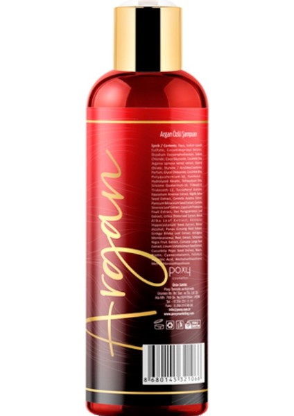 Boyalı Saçlara Özel Argan Özlü Bakım Şampuanı 400 ml