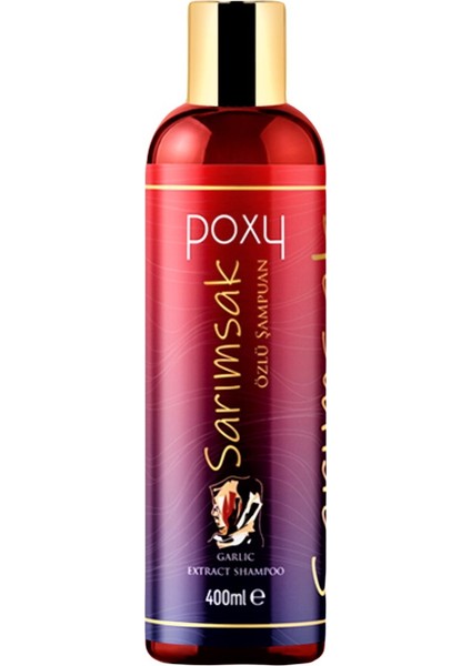 Kapalı Saçlar Özel Sarımsak Özlü Şampuan 400 ml