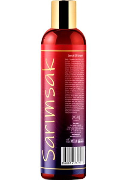 Kapalı Saçlar Özel Sarımsak Özlü Şampuan 400 ml