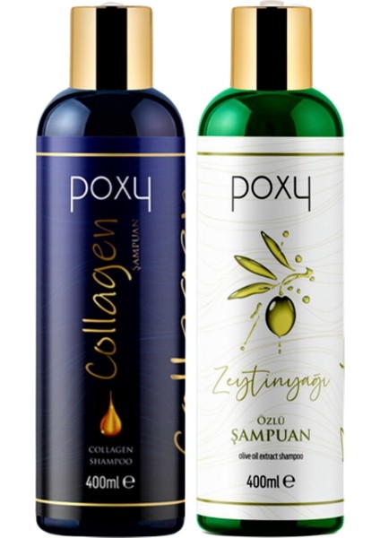 Collagen Biotin Şampuan 400 ml Zeytinyağı Özlü Şampuan 400 ml