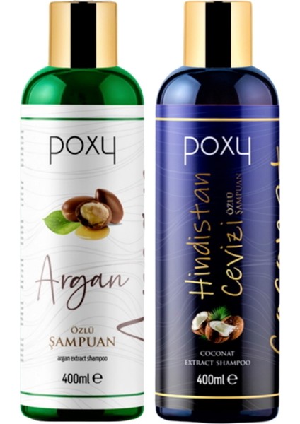 Hindistan Cevizi Özlü Şampuan 400 ml Tüm Saçlar Için Argan Özlü Şampuan 400 ml