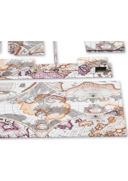 7650-348 Multicolor Atlas Suni Deri Sümen Takımı fırsatları