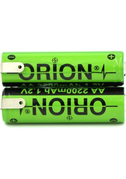 Aa 2.4V 2200 Mah Traş Makinası Pili