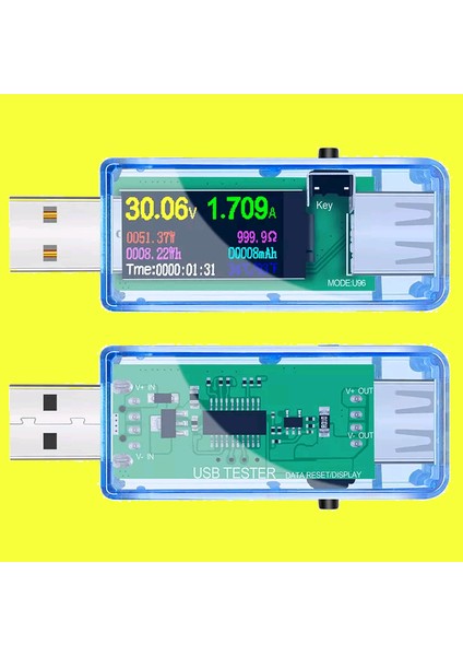 USB Test Voltmetre Ampermetre 13 In 1