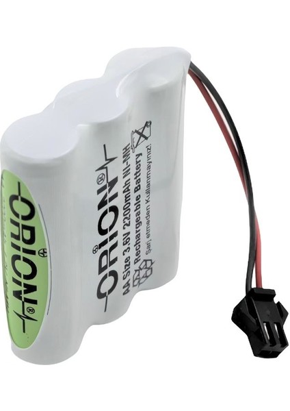 Aa 3.6V 2200MAH Kablo ve Konnektörlü Şarjlı Pil