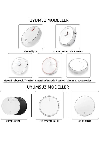 Xiaomi Mi Robot Vacuum Cleaner G1 Akıllı Robot Süpürge Bakım Seti