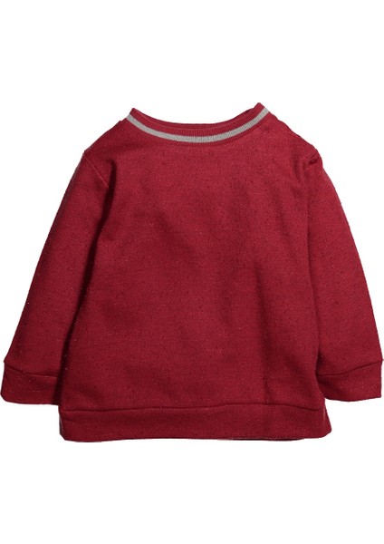 Kız Bebek Ribanalı Simli Sweatshirt (12 Ay - 4 Yaş )