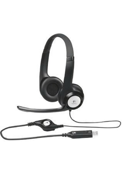 Logıtech H390 USB Kulaklık Mik. Seti 981-000406