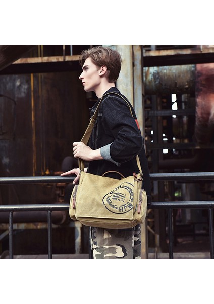 Erkek Su Geçirmez Kanvas Omuz Çantası 14 15.6 17 Inç Dizüstü Bilgisayar Evrak Çantası (Yurt Dışından) modelleri