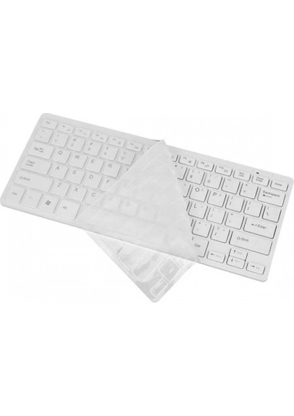 PL-395 Mini Kablosuz Q Klavye Mouse Set -Beyaz indirimleri