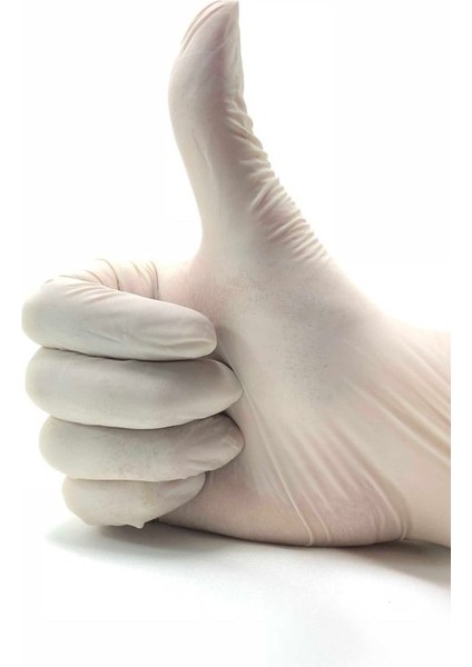 Lateks Eldiven Pudralı - Büyük (L) -2000'LI fiyatları