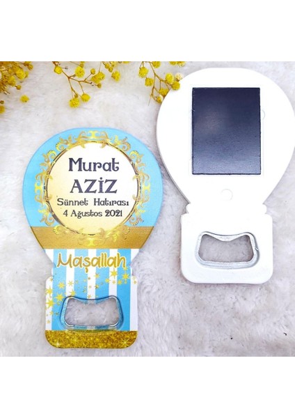 30 Adet Prens Bebek Magnetler Balon Açacak HDBL26