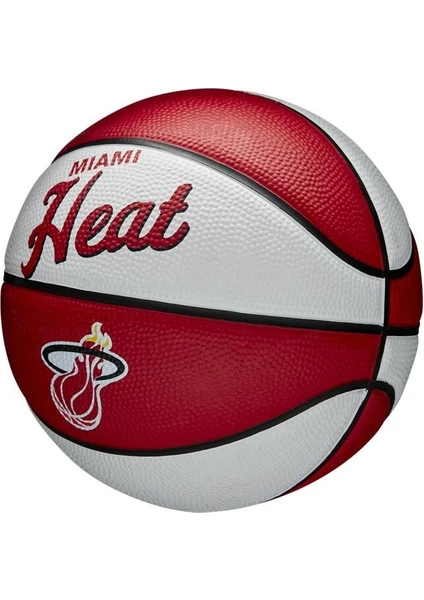 Nba Team Retro Mini Basketbol Topu Miami Heat Size 3 WTB3200XBMIA