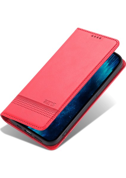 iPhone 13 Pro Max Flip Cüzdan Manyetik Tpu Standlı Kapaklı Hot Pink (Yurt Dışından)