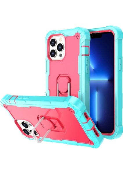 iPhone 13 Pro Max Standlılı Kılıf Kapaklı (Yurt Dışından)