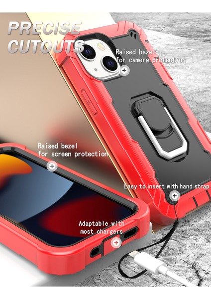 iPhone 13 Mini Standlılı Kılıf (Yurt Dışından)