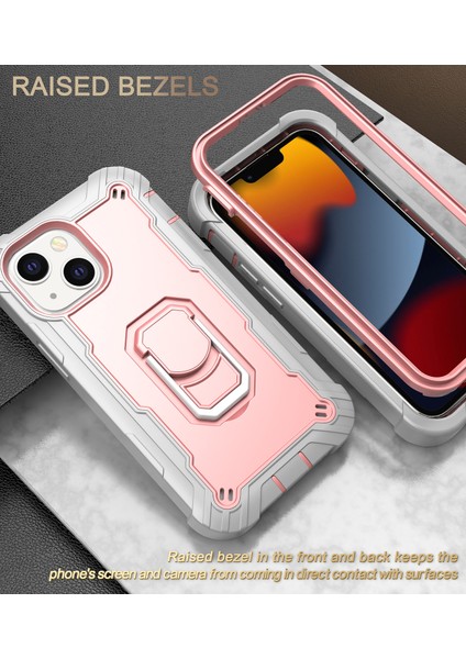 iPhone 13 Mini Standlılı Kılıf (Yurt Dışından)