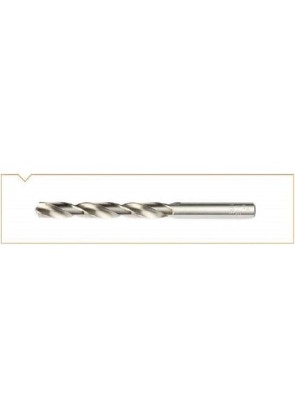 - Makina Takım Hss Dın 338 Silindirik Saplı Kısa Matkap Ucu Taşlanmış 10.5 mm