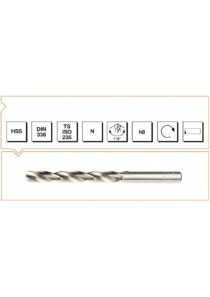 - Makina Takım Hss Dın 338 Silindirik Saplı Kısa Matkap Ucu Taşlanmış 10.5 mm fiyatları