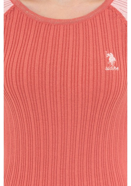 Kadın Kiremit Triko Kazak indirimleri